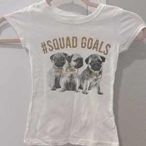#Squad Goals Pug Shirt